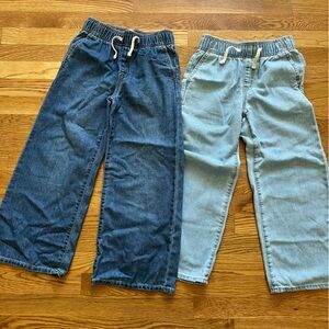 Old Navy Kids Denim Jeans - Dark Blue and Light Blue